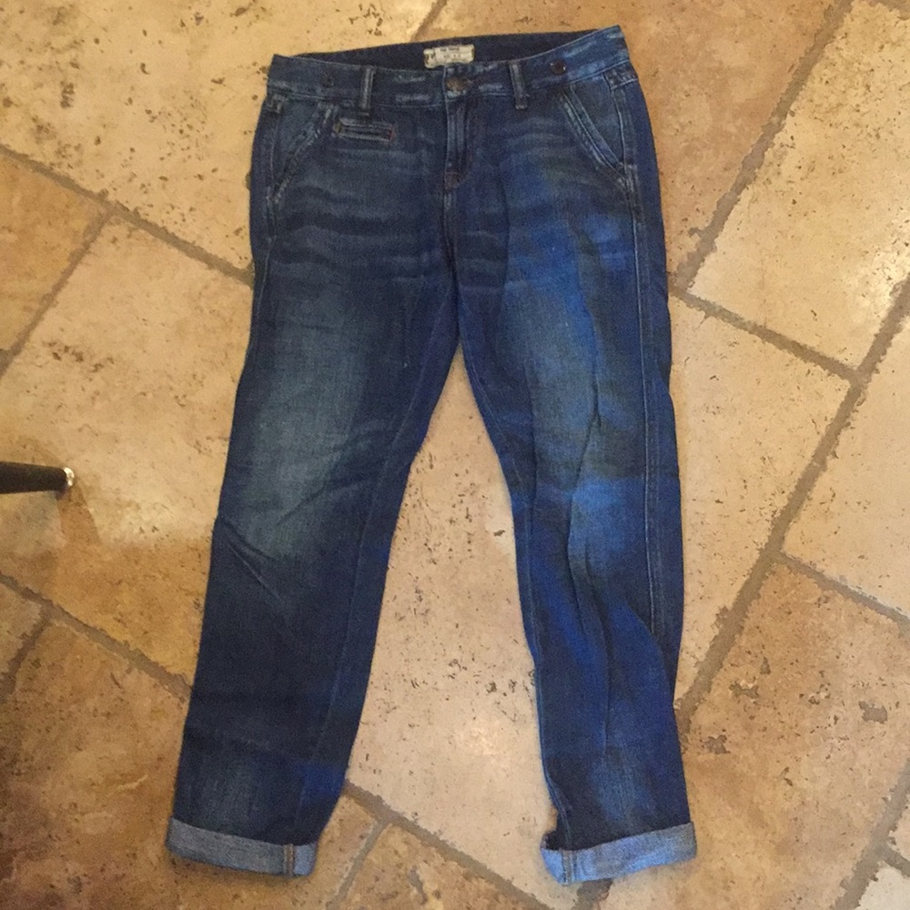 Cropped jeans